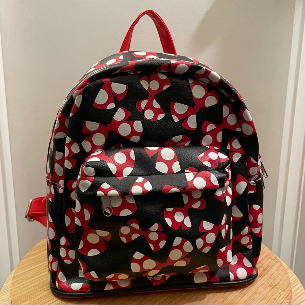 Disney Mini Backpack - Minnie Mouse Bows Polka Dot